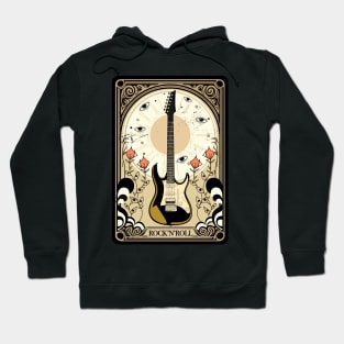 Psychedelic 70s oracle tarot card  rock and roll design Hoodie